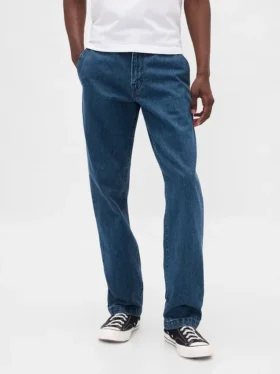 Jeans droit décontracté