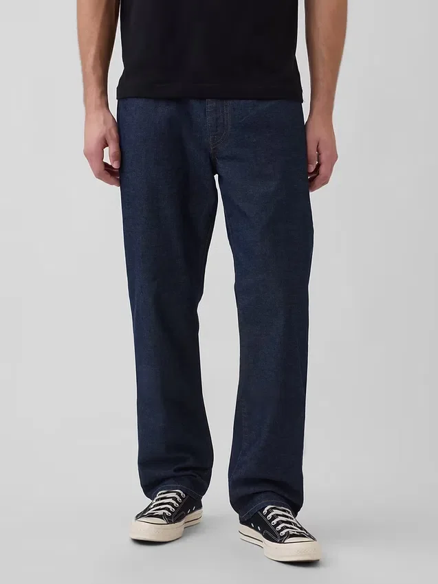 Jeans droit décontracté