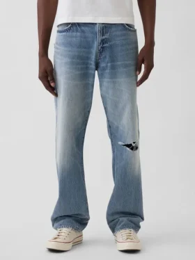Jeans droit décontracté