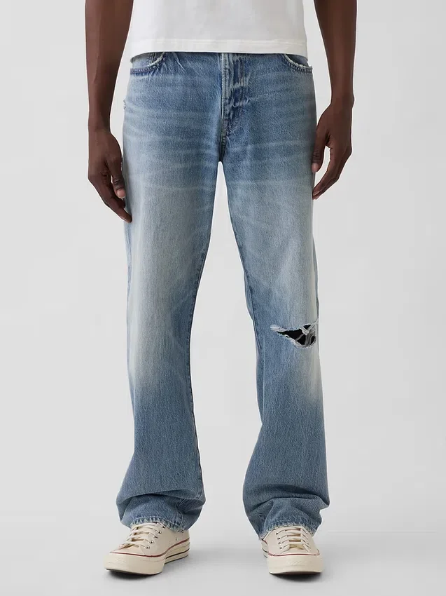 Jeans droit décontracté