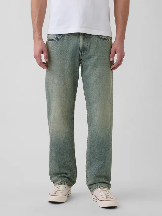 Jeans droit décontracté
