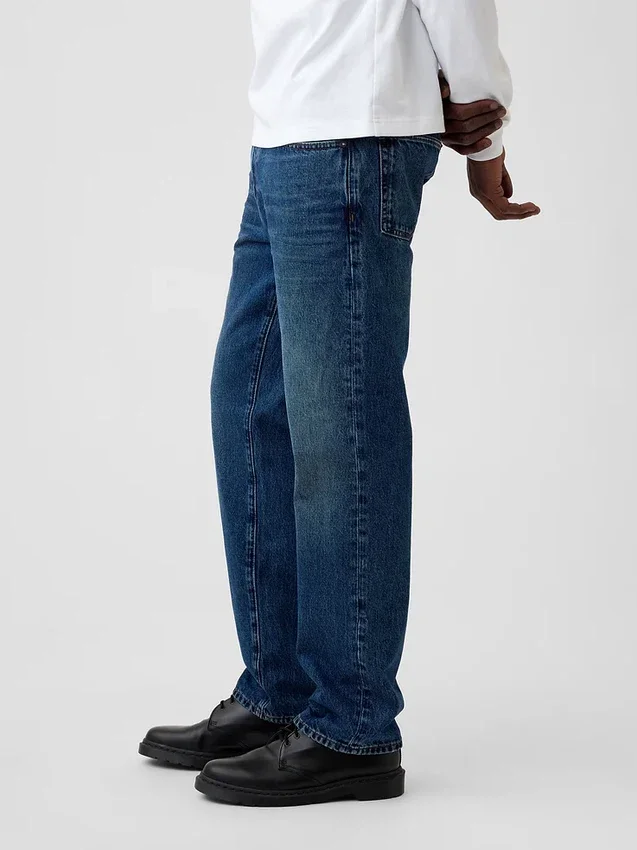 Jeans droit décontracté