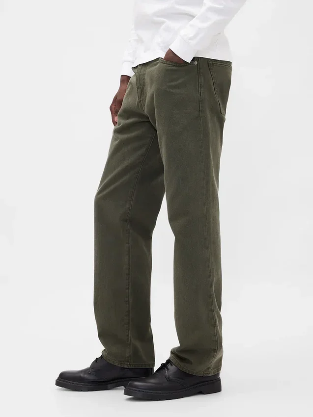 Jeans droit décontracté