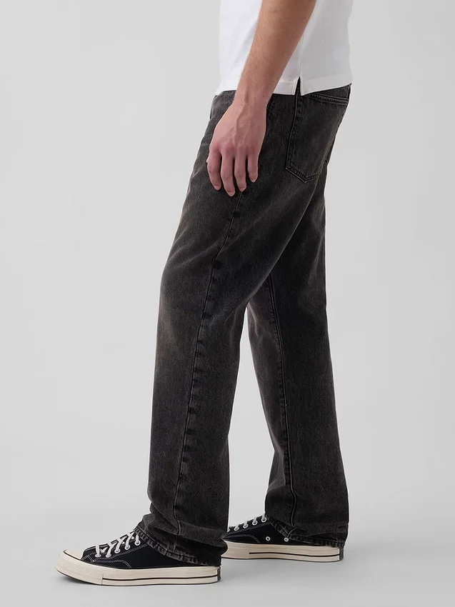 Jeans droit décontracté