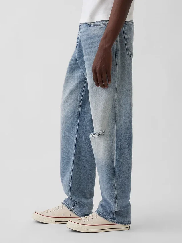Jeans droit décontracté