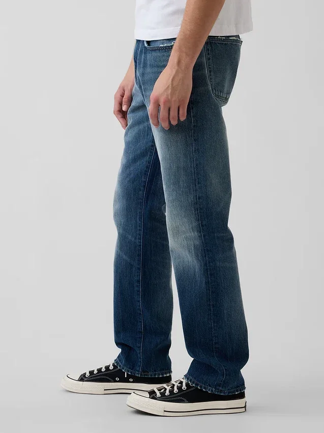 Jeans droit décontracté