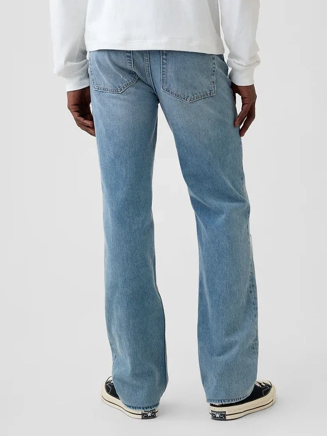 Jeans droit décontracté