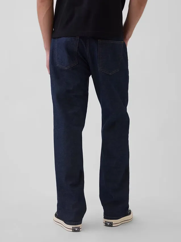 Jeans droit décontracté