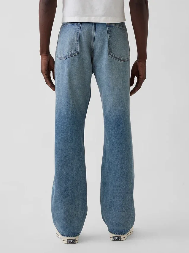 Jeans droit décontracté