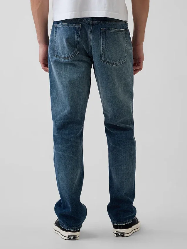 Jeans droit décontracté