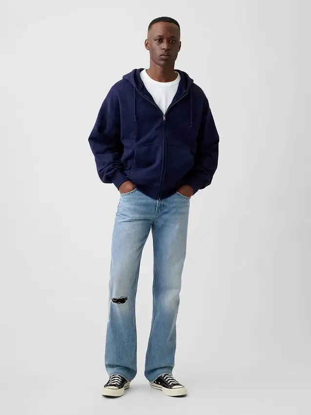 Jeans droit décontracté