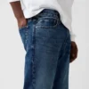 Jeans droit décontracté