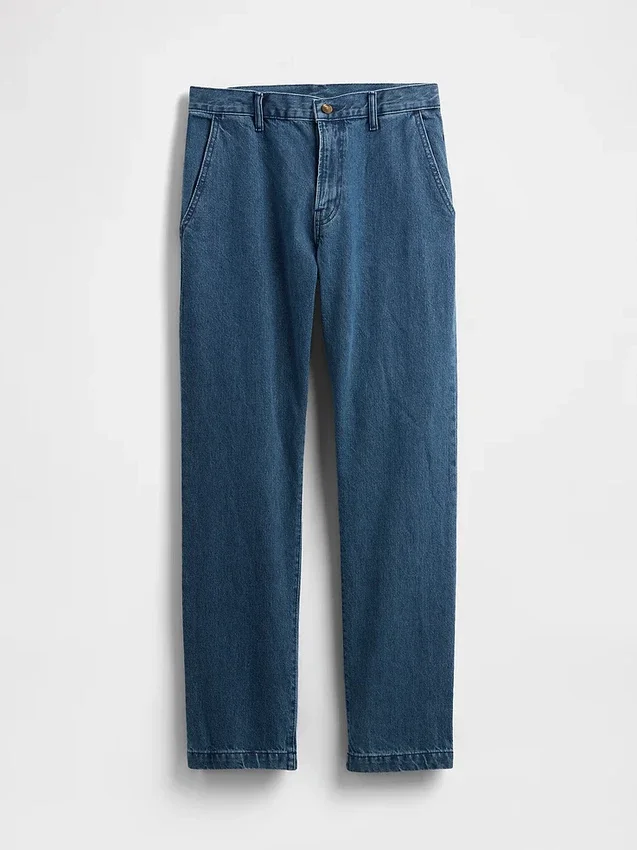 Jeans droit décontracté