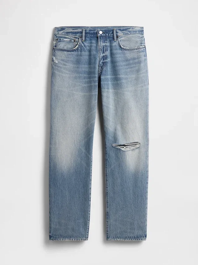 Jeans droit décontracté