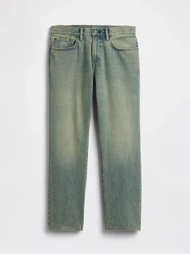 Jeans droit décontracté