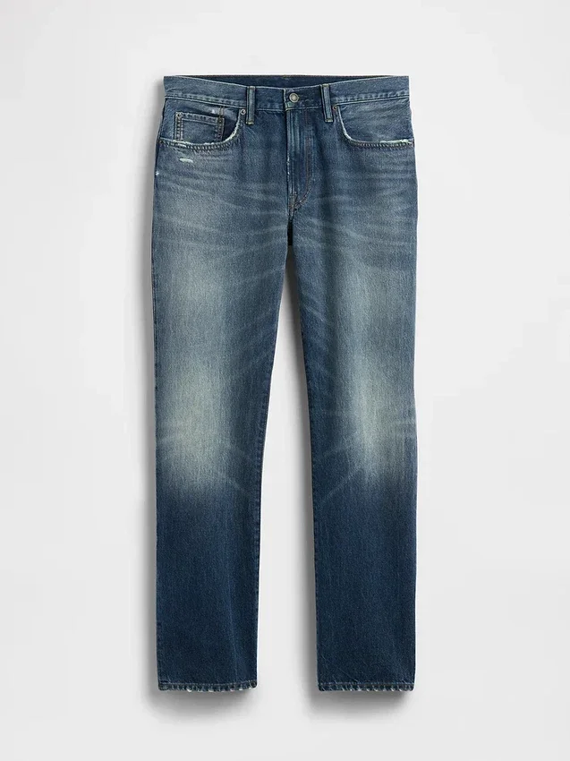 Jeans droit décontracté