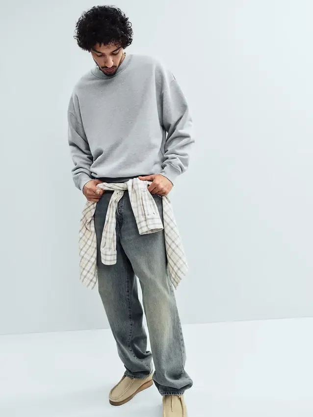 Jeans droit décontracté