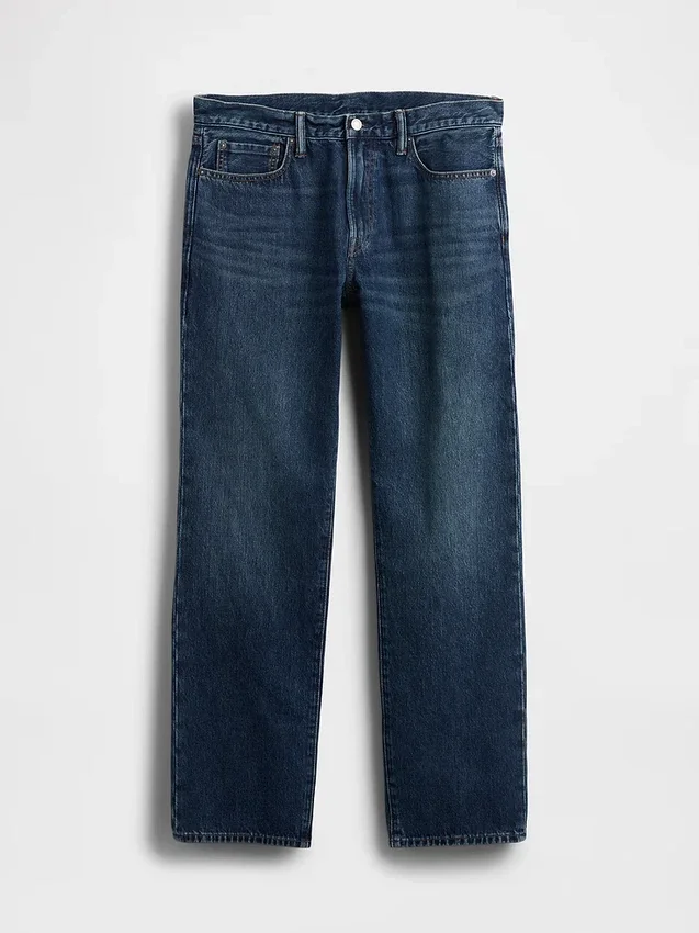 Jeans droit décontracté