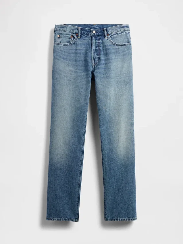 Jeans droit décontracté