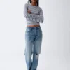 Jeans droit décontracté