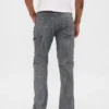 Jeans droit décontracté de style « carpenter »