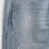 Jeans droit décontracté de style « carpenter »