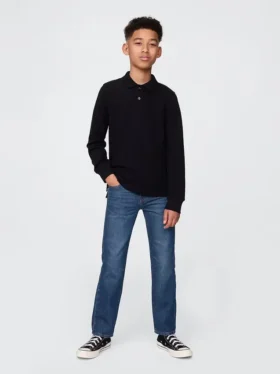 Jeans droit décontracté pour enfant