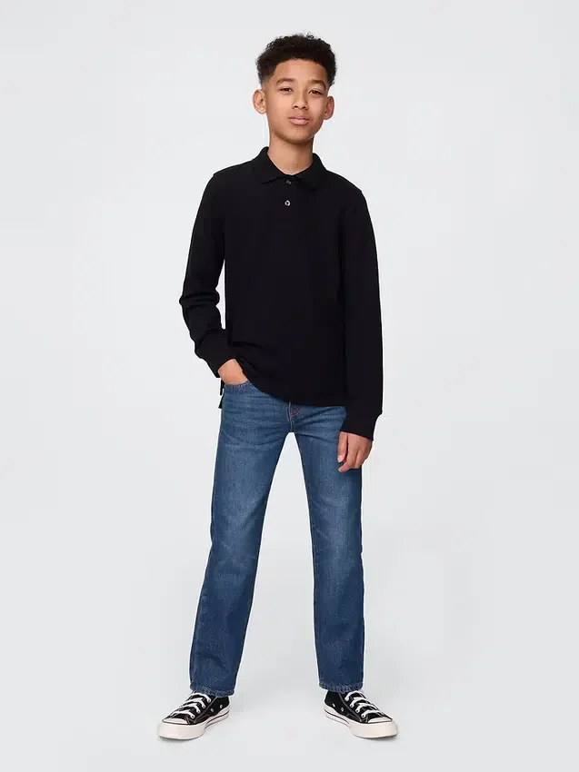 Jeans droit décontracté pour enfant