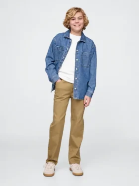 Jeans droit décontracté pour enfant
