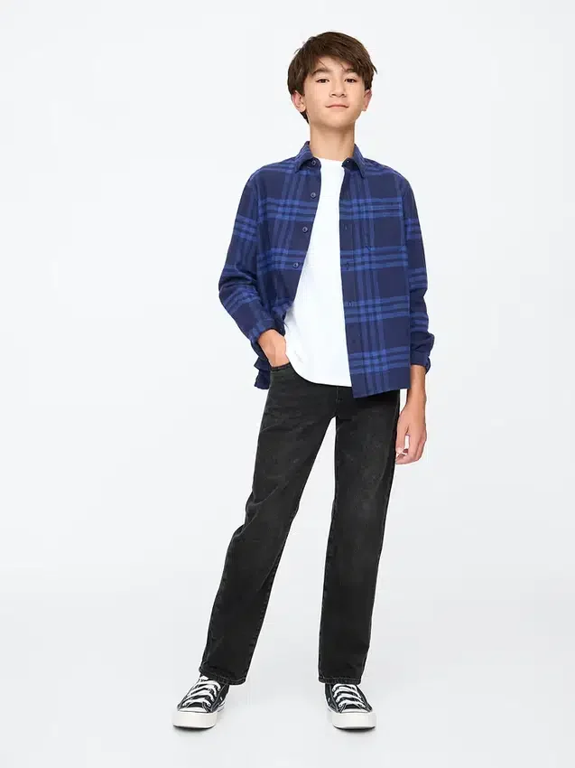 Jeans droit décontracté pour enfant