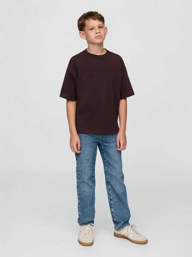 Jeans droit décontracté pour enfant