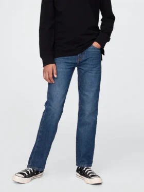 Jeans droit décontracté pour enfant