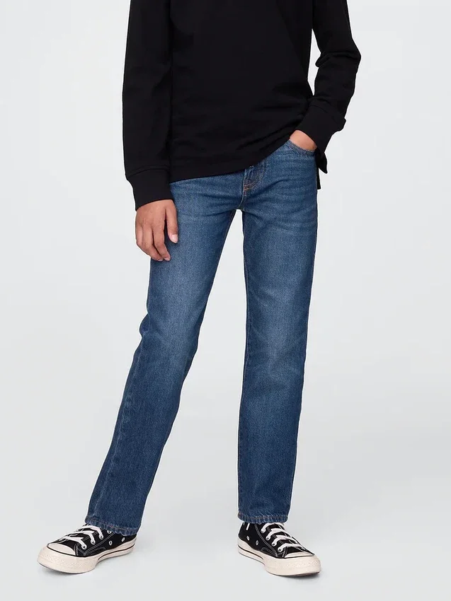 Jeans droit décontracté pour enfant