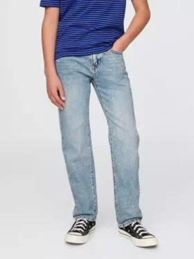 Jeans droit décontracté pour enfant