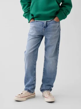 Jeans droit décontracté pour enfant