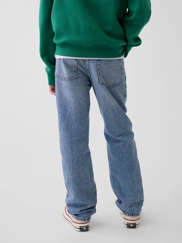 Jeans droit décontracté pour enfant