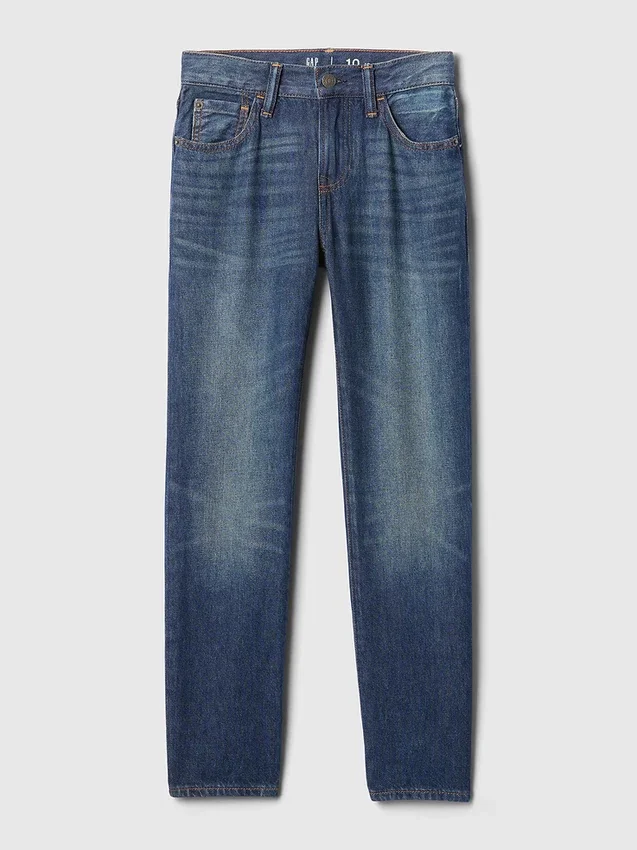 Jeans droit décontracté pour enfant