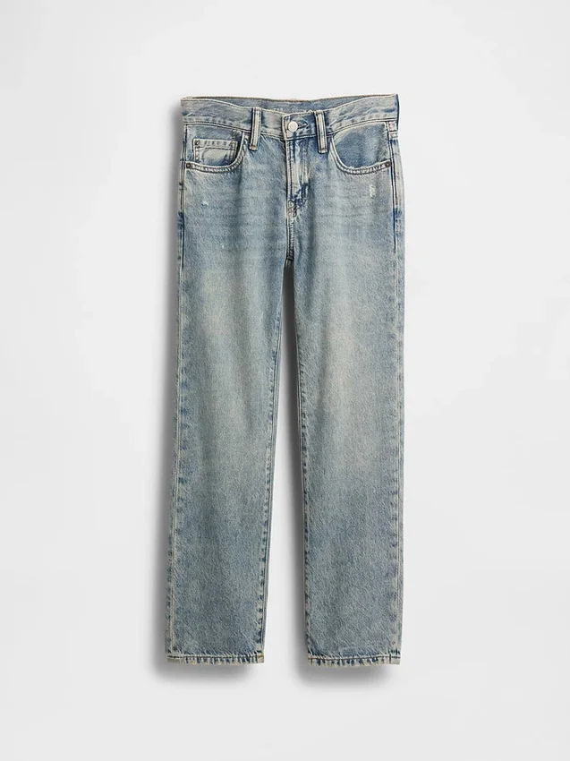 Jeans droit décontracté pour enfant