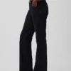 Jeans droit décontracté à taille mi-haute