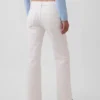 Jeans droit décontracté à taille mi-haute