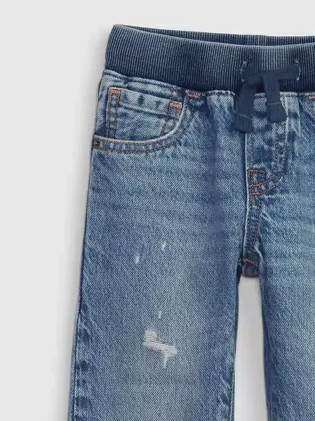 Jeans droit original à enfiler pour Bébé & Enfant