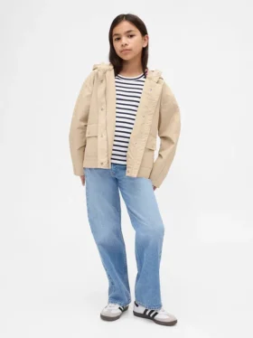 Jeans droit taille basse pour enfants