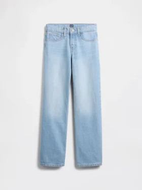 Jeans droit taille basse pour enfants