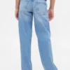 Jeans droit taille basse pour enfants