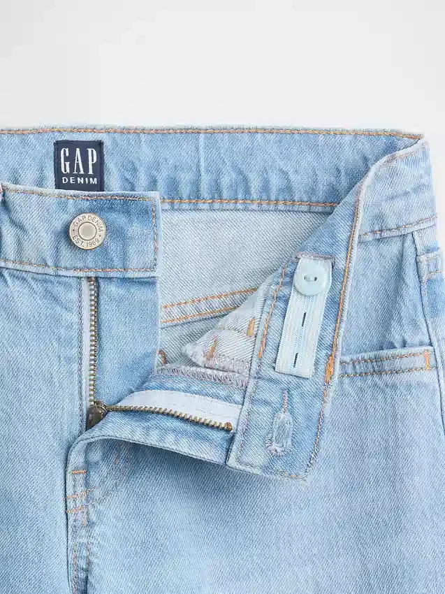 Jeans droit taille basse pour enfants