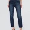 Jeans droit taille haute « cheeky »