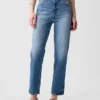 Jeans droit taille haute « cheeky »
