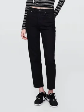 Jeans droit taille haute « cheeky »
