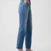 Jeans droit taille haute « cheeky »