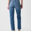Jeans droit taille haute « cheeky »